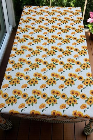 Saralya Dertsiz Masa Örtüsü 140x180 Cm Çok Renkli
