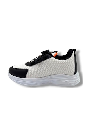 Pro Kids 5004-26 Anorak Akıllı Bağcıklı Anatomik Çocuk Sneaker Siyah Beyaz