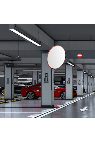 Suntek Tümsek Ayna Emniyet Eğimli Emniyet Aynası Depo Geniş