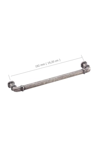 Doğanlar Gusto 192 mm Mobilya Kulp Olifka Antik Gümüş