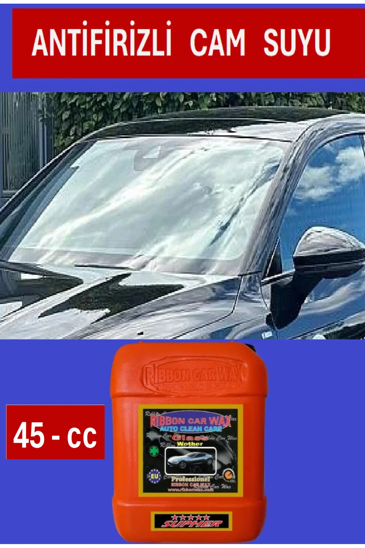 Rb Glass Wother 45 -cc Antifrizli Cam Suyu 5 Lt