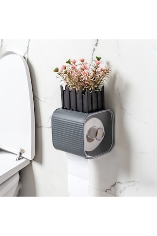 Porsima 2042 Yapışkanlı Banyo Tuvalet Kağıtlığı Peçetelik