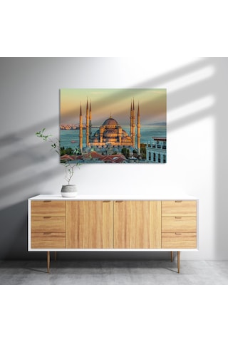 Cakasepetim Sultan Ahmed Camii İstanbul Görseli Ahşap Mdf Tablo