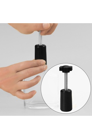 Suntek Manuel Parfüm Capper Tasarruf Emek El Aleti Sprey Cam