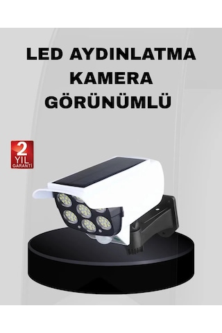 Solar Bahçe Aydınlatması Su Geçirmez Ip66 Pır Sensörlü Uzun Çalışma Süreli .
