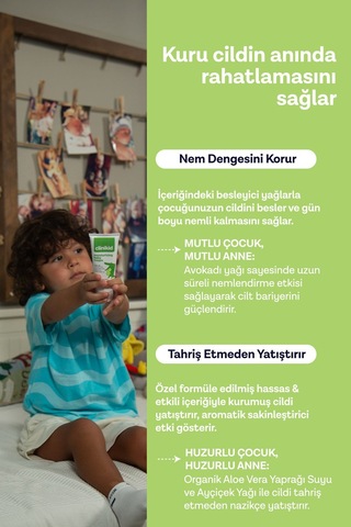 Clinikid Doğal Nemlendirici Krem