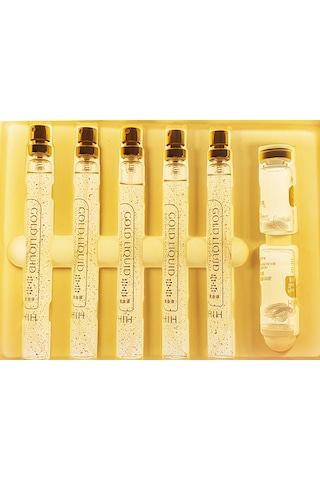 Gold Liquid Kolajen Serum 5 x 15 ML + Kolajen İp 10 CM 40 Adet