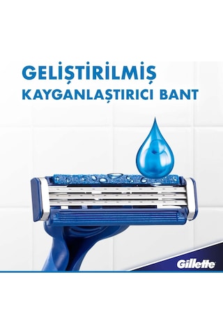 Blue3 Cool Tıraş Bıçağı 16 Adet + Gillette 250 Ml Köpük+ Seyahat Çantası
