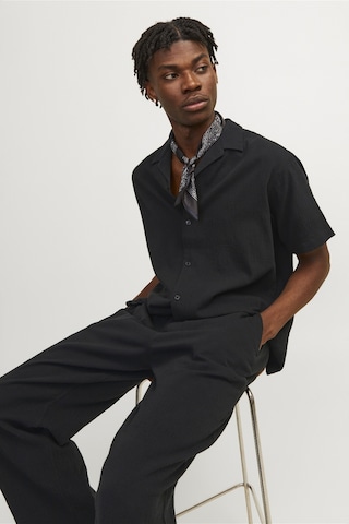 Jack & Jones Erkek Gömlek 12255781 Siyah Siyah