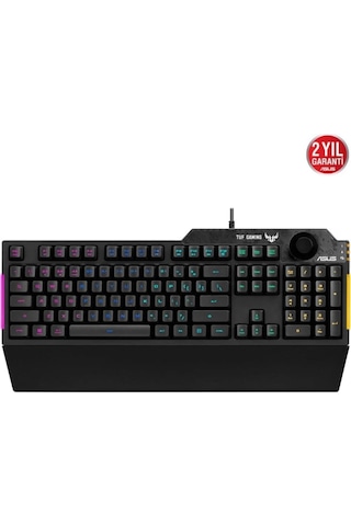 Tuf Gaming K1 Rgb Mekanik Hisli Kablolu Gaming Oyuncu Klavye