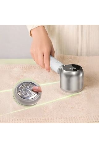 Mioji Mio Lr6 Dijital Gösterge 800mah Kablosuz Tüy Tiftik Makinesi - Beyaz