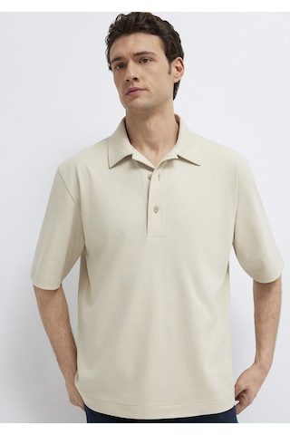 Mavi - Bej Polo Tişört 0613344-70144