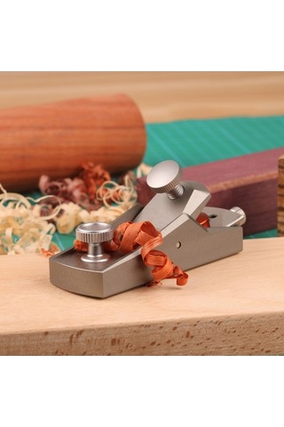 Pazly Mini Ahşap Planya - Vg10 Çelik, Yüksek Dayanıklı, Paslanmaz Dıy Aleti