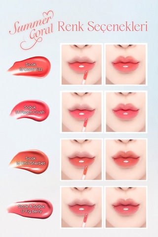Dasique Yoğun Parlaklık Ve Canlı Renkler Sunan Kalıcı Tint Juicy Dewy Tint 15 Orange Coke 15 Orange Coke