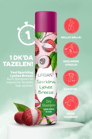 Peonies Roses Bouquet Hacimlendirici Kuru Şampuan Seti 2x200ml- Vegan - Uv Korumalı