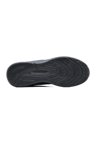 King Paolo H1249 Erkek Memory Foam Lastikli Günlük Spor Ayakkabı Siyah