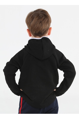 Casabony Ninja Casa Baskılı Siyah Unisex Sweatshirt-siyah Siyah