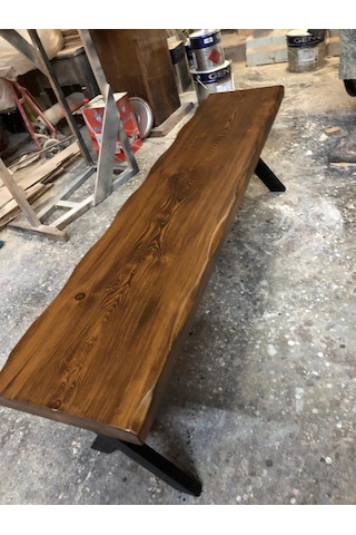 Bintaşmobilya Kütük Ağaç Bank