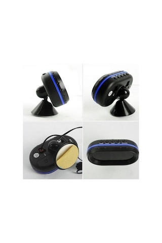 My Topped Araba Saati: Mavi Tarih/saat, Sıcaklık, Voltmetre, 1.0 C Doğruluk, 2 Led Işık, -50 C İle +70 C Arası