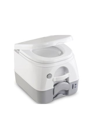 Dometic 972 9.8Lt Kamp. Karavan için Portatif Tuvalet Beyaz Gri