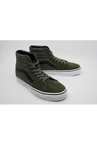 Vans Ua Sk8-hi Yeşil/beyaz Unisex Vn0007ns0fı1 Yeşil/beyaz