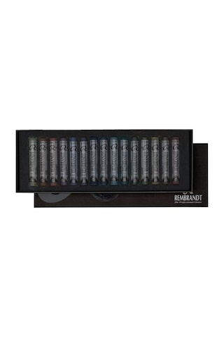 Rembrandt Soft Pastel Boya 15'Li Dark Colours Tam Boy