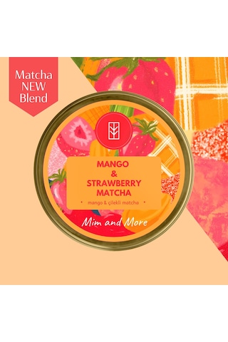 Mim and More Mango & Strawberry Matcha 25 G