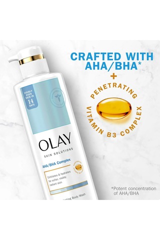 Olay Skin Solutions Aha/bha Complex Duş Jeli 530ml Diğer
