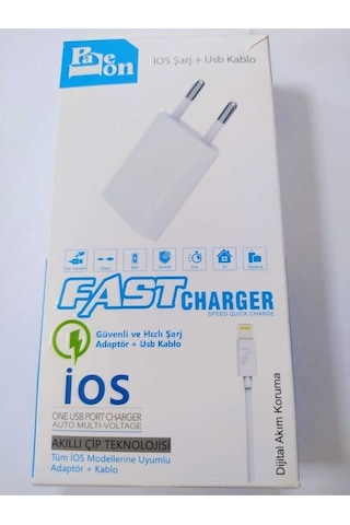 Paleon Ios Şarj Cihazı Apple Uyumlu iPhone