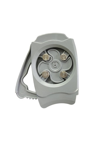 Monyee Kalıcı Abs Metal Materyal Kutu Açıcı - 5,5 Cm Çaplı Tüm Kutu İçecekleri İçin Taze Aroma Ve Güvenli Kullanım Gri