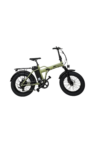 Mosso Valthera-rr Elektrikli Katlanır Bisiklet 420h Md 20 Jant 7 Vites Yeşil Siyah Çok Renkli