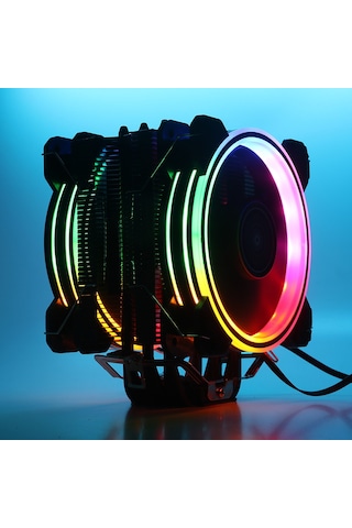 Dark Freezer X128. 2X12Cm Frgb Led'Li. Intel & Amd Uyumlu