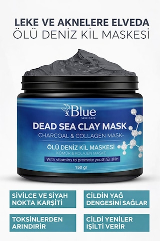 Blue Skin Care Aydınlatıcı Kil Maskesi 150 G