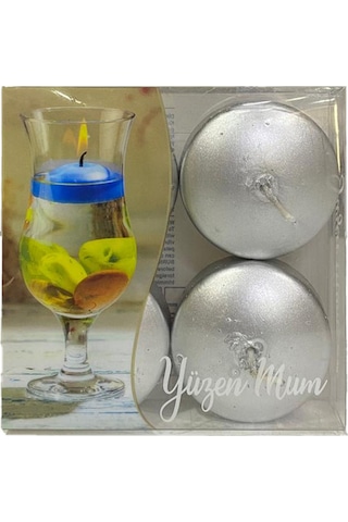 Ms1694 4lü Yüzen Mum-yaldızlı Gümüş