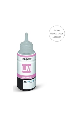 Light Kırmızı Epson L Serisi Uyumlu İçin Ve 6 Renkli 70 Ml. T6736 I Mürekkep
