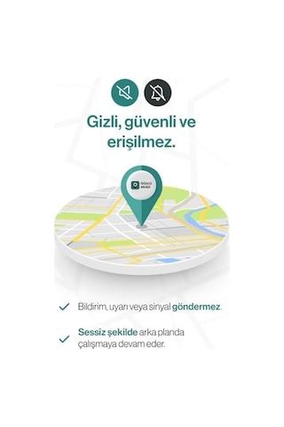Gözcü Mobil Ios Android Uyumlu Airtag 10/30 Ay Batarya Ömrü Anlık Geçmişe Dönük Konum Gps Araç Motor Çocuk Akıllı Takip Cihazı Mini