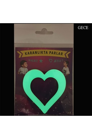 Fosforlu Kalp (8,5 Cm)