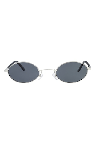 Unisex Koyu Gri Cam Polarize Oval Güneş Gözlüğü 6005 Yeşil - Turuncu 79835142