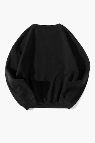 The 1997 Travel Baskılı Sweatshirt Siyah12 Siyah