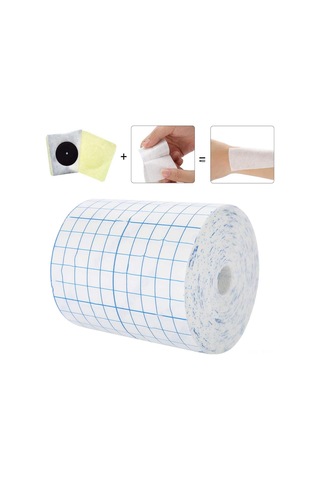 Yifomall Medikal Nöron Kumaş Bant 10cmx10m - Nem Geçirgen, Yumuşak, Allerjiye Duyarsız - Sargı, Plaster Ve Kateter Sabitleme İçin