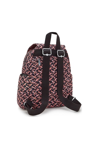 Kipling Kıplıng City Zip Mini Küçük Boy Sırt Çantası Desenli Dancıng Bouquet Desenli Çok Renkli