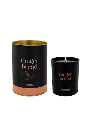 Bargello Gingerbread Dekoratif Bardak Mum 180 Gr - Mnmsmg Çok Renkli