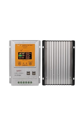 Hubrendy Sh Powermaster Pm-pt30a 12v/24v 30a Mppt 4 Usb'li Dijital Otomatik Solar Şarj Regülatörü