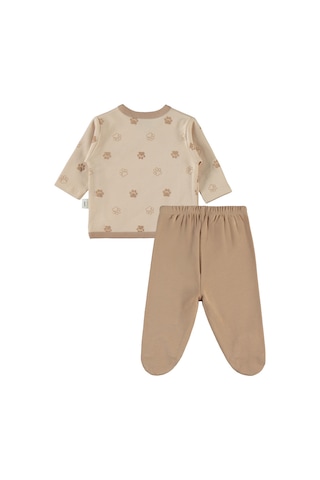 Civil Baby Erkek Bebek Zıbın Takımları Fildişi Fil Dişi