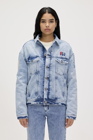 Adelina Ocean Blue Kadın Denim Ceket-okyanus Mavi Denim