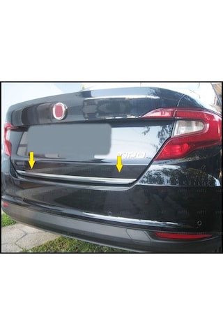 Fiat Egea Krom Bagaj Çıtası+bagaj Alt Çıtası 2015 Üzeri Paslanmaz Çelik