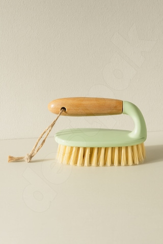 Bambu Yer Fırçası - Halı Yer Zemin Fayans Derz Fırçası Dekoratif