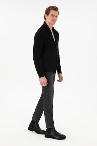 U.s. Polo Assn. Erkek Siyah Hırka Triko 50297061-vr046 Siyah