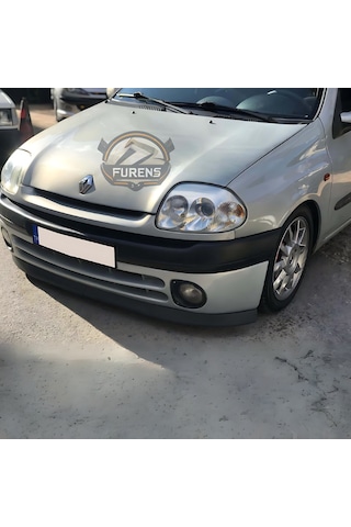 Renault Clio Symbol Hb Sedan 1998-2002 Uyumlu H Lip Esnek Ön Lip 2 Parça Karlık Ön Ek Tampon Altı Dill