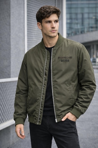 Hugo Boss Boss Porsche Erkek Ceket Yeşil